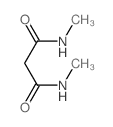 Propanediamide,N1,N3-dimethyl-结构式