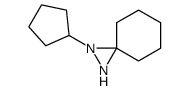 1,2-Diazaspiro[2.5]octane,1-cyclopentyl-(8CI)结构式