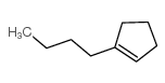 1-butylcyclopentene Structure