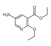 3-Pyridinecarboxylicacid,5-amino-2-ethoxy-,ethylester(9CI)结构式