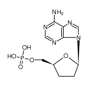 2',3'-dideoxyadenosine 5'-phosphate Structure