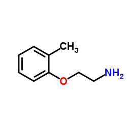 2-(2-甲基苯氧基)乙胺结构式