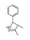 (3R,4R)-4-hydroxy-3-methyl-4-phenylbutan-2-one结构式