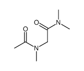N-acetyl-N-methylglycine-N',N'-dimethylamide结构式