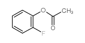 (2-fluorophenyl) acetate Structure