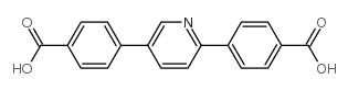 2,5-Di(4-carboxyphenyl)pyridine Structure