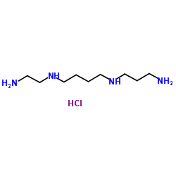 spermine tetrahydrochloride Structure