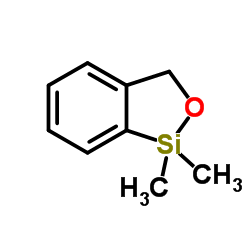 1,1-二甲基-1,3-二氢苯并[c][1,2]氧代噻咯结构式