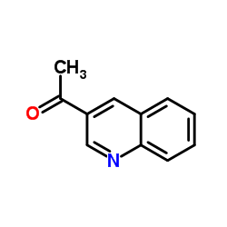 3-乙酰基喹啉结构式