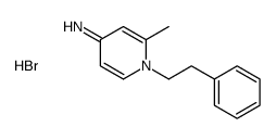 2-methyl-1-(2-phenylethyl)pyridin-4-imine,hydrobromide结构式