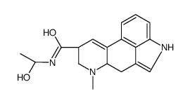 (S)-9,10-didehydro-N-(1-hydroxyethyl)-6-methylergoline-8beta-carboxamide结构式