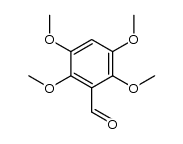 2,3,5,6-tetramethoxybenzaldehyde结构式