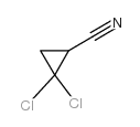 2,2-二氯环丙烷-1-甲腈结构式