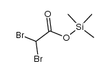 trimethylsilyl 2,2-dibromoacetate结构式