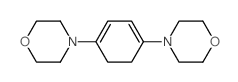 Morpholine,4,4'-(1,3-cyclohexadiene-1,4-diyl)bis- Structure