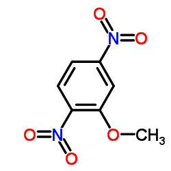 2-Methoxy-1,4-dinitrobenzene Structure