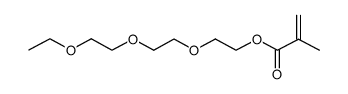 2-[2-(2-乙氧基乙氧基)乙氧基]乙基甲基丙烯酸酯结构式