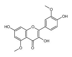 Quercetin 5,3′-dimethyl ether Structure