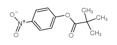 Propanoic acid,2,2-dimethyl-, 4-nitrophenyl ester Structure