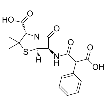 Carbenicillin Structure