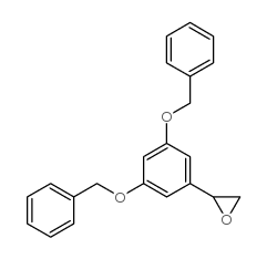 3,5-Dibenzyloxyphenyloxirane结构式