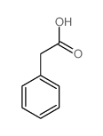 苯乙酸-羧基-14C结构式