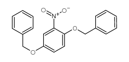 1,4-二苄氧基-2-硝基苯结构式