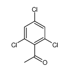 1-(2,4,6-三氯苯基)乙酮结构式