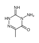 3,4-DIAMINO-6-METHYL-1,2,4-TRIAZIN-5(4H)-ONE Structure