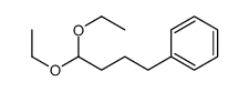 4,4-diethoxybutylbenzene Structure