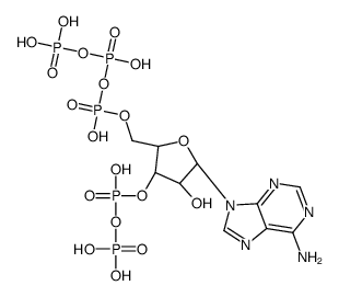 adenosine 5'-triphosphate 3'-diphosphate Structure