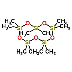 环五聚二甲基硅氧烷结构式