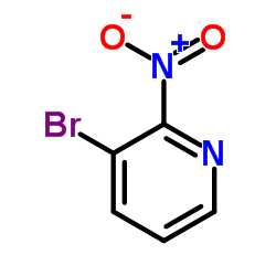 3-溴-2-硝基吡啶结构式