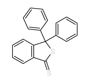 9,9-diphenyl-8-thiabicyclo[4.3.0]nona-1,3,5-triene-7-thione结构式