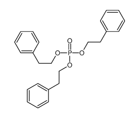 tris(2-phenylethyl) phosphate Structure