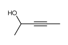 pent-3-yn-2-ol结构式