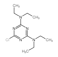 2,4-二-(N,N'-二乙基氨基)-6-氯三嗪结构式