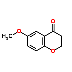 6-甲氧基苯并二氢吡喃-4-酮结构式