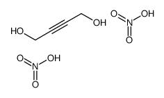 but-2-yne-1,4-diol,nitric acid Structure