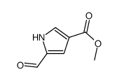Methyl 5-formylpyrrole-3-carboxylate结构式