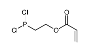 2-dichlorophosphanylethyl prop-2-enoate结构式