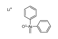 lithium,[methanidyl(phenyl)arsoryl]benzene Structure
