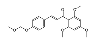 2',4',6'-Trimethoxy-4-methoxymethoxy-trans-chalkon结构式
