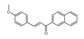 (E)-3-(4-methoxyphenyl)-1-(naphthalen-2-yl)prop-2-en-1-one Structure