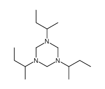 1,3,5-tri(butan-2-yl)-1,3,5-triazinane Structure