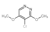 4-chloro-3,5-dimethoxy-pyridazine structure