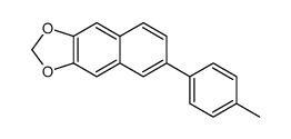 6-(4-methylphenyl)benzo[f][1,3]benzodioxole结构式
