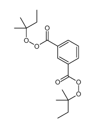 bis(2-methylbutan-2-yl) benzene-1,3-dicarboperoxoate Structure