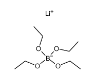 Li-tetrakis(ethoxy)borate Structure
