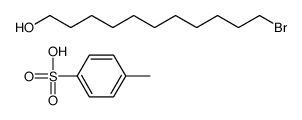 11-bromoundecan-1-ol,4-methylbenzenesulfonic acid结构式